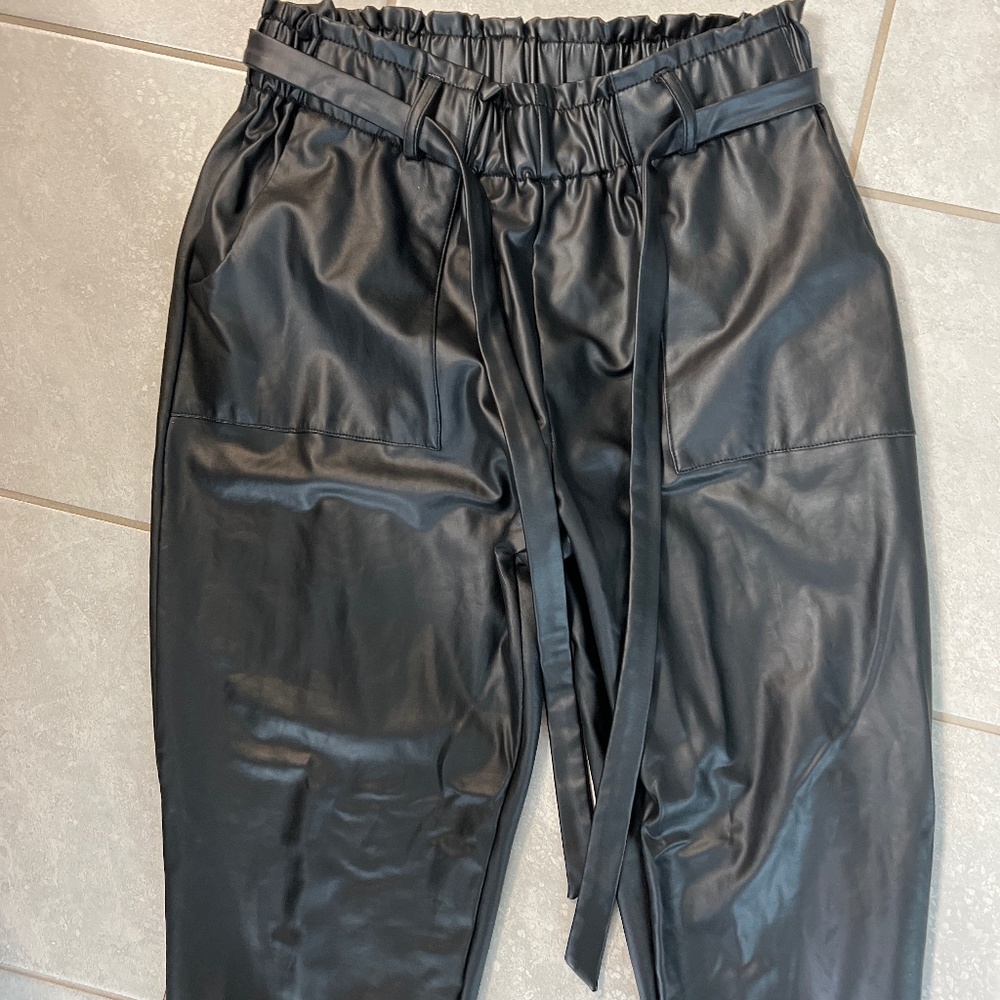 Leather pants